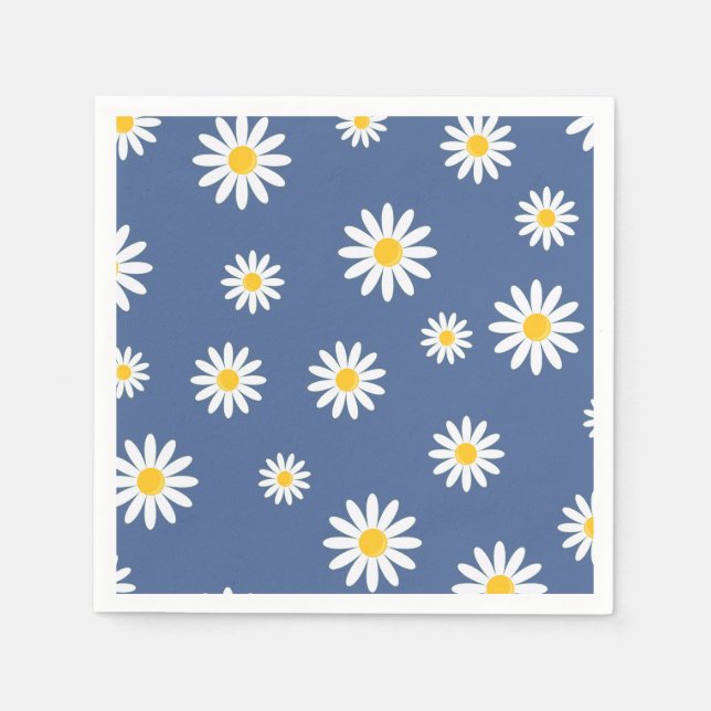 Daisy Meadows Blue Napkins (Front)