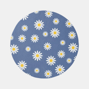 Daisy Meadows Blue Outdoor Rug