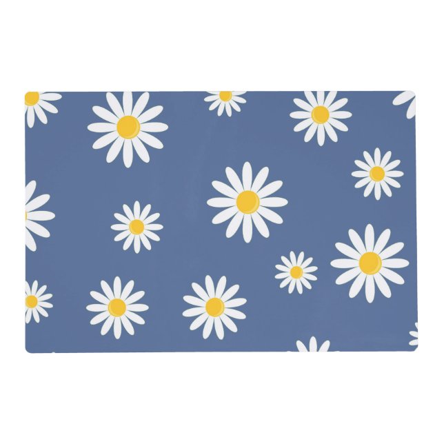 Daisy Meadows Blue Placemat (Front)