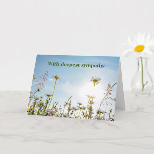 Daisy Meadows - With deepest sympathy Card
