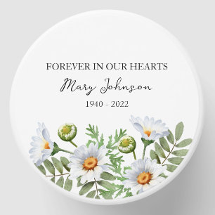 Daisy Memorial Funeral Mini Candle Favors