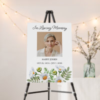 Daisy Memorial Photo Funeral