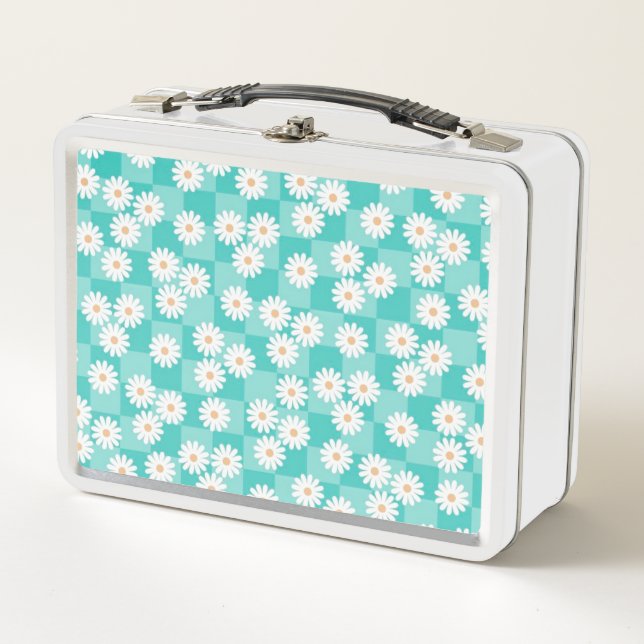 Daisy  metal lunch box (Front)