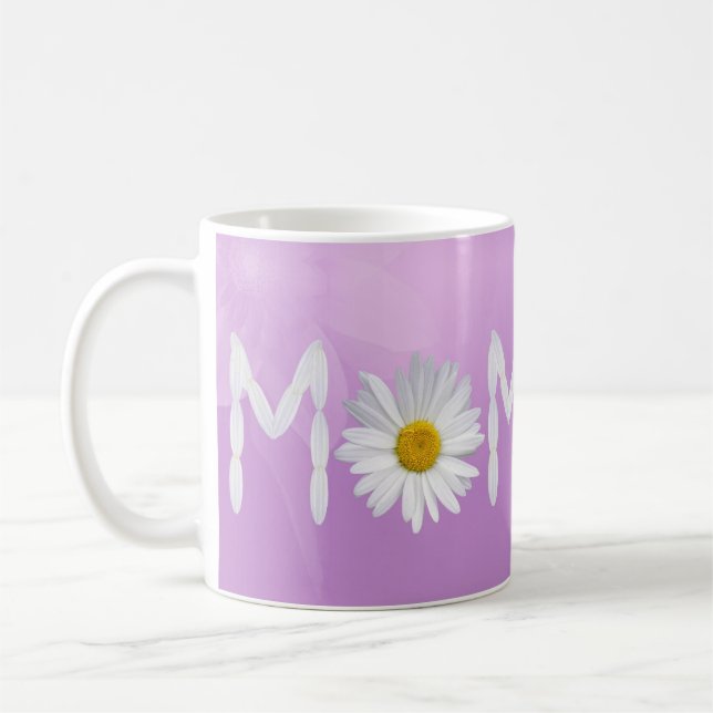 Daisy Mom Coffee Mug (Left)