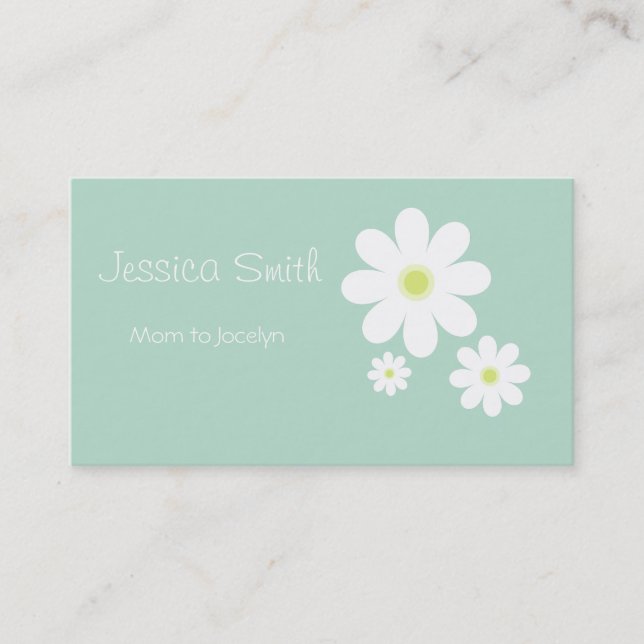Daisy Mommy Calling Card (Front)