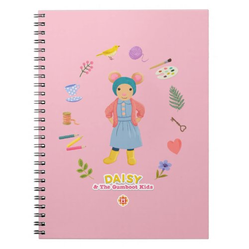 Daisy Motif Notebook