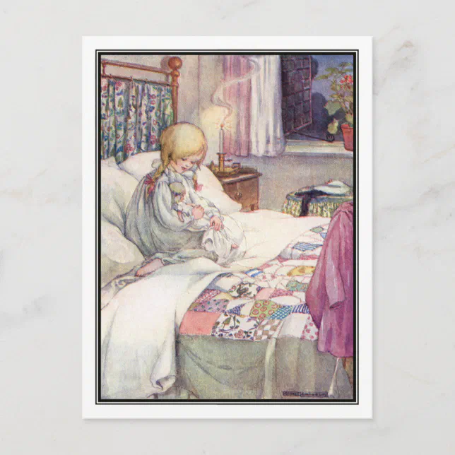 Daisy My Dolly by Anne Anderson Postcard | Zazzle