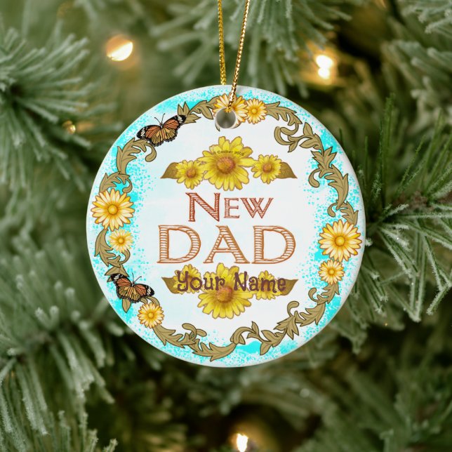 Daisy New Dad ornament (Tree)