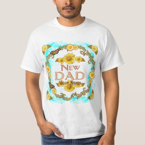 Daisy New Dad  T_Shirt