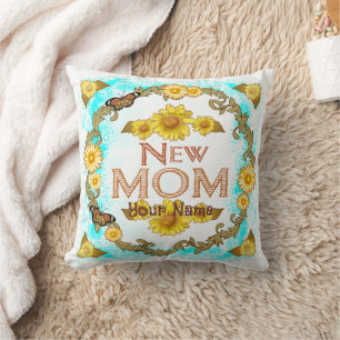 Daisy New Mom pillow