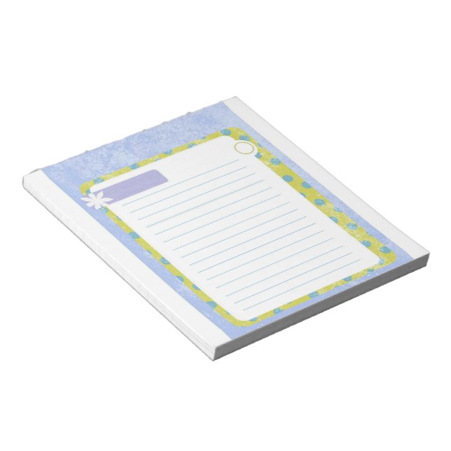 Daisy Notepad (Angled)