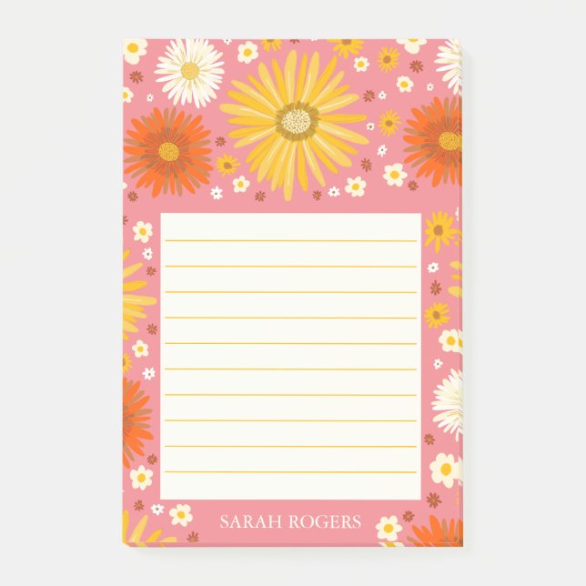 DAISY Notepad Grocery Shop List Notes (Front)