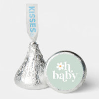 Daisy Oh Baby retro baby shower Hershey Kisses Hershey®'s Kisses®