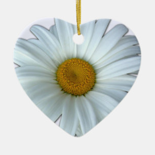 Daisy Ornament Personalized Christmas Decoration
