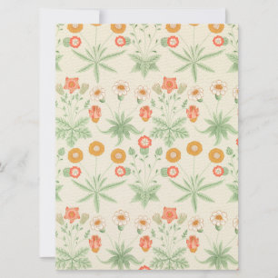 Daisy Pattern (by William Morris) Card
