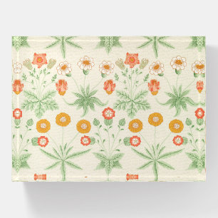 Daisy Pattern by William Morris Paperweight