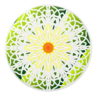 Daisy Pattern Cabinet Pull