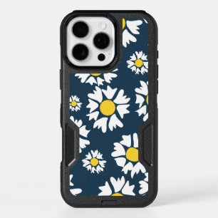 Daisy Pattern, Floral Pattern, White Daisies iPhone 16 Pro Max Case