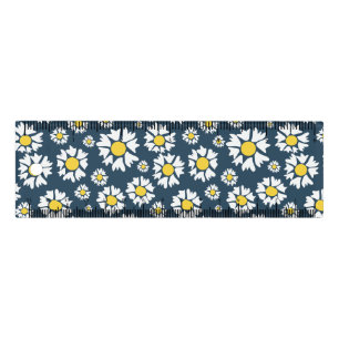 Daisy Pattern, Floral Pattern, White Daisies Ruler