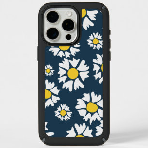 Daisy Pattern, Floral Pattern, White Daisies iPhone 15 Pro Max Case