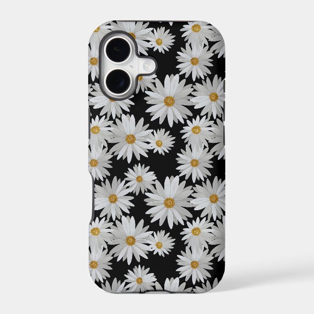 Daisy Patterned Iphone Case (Back)