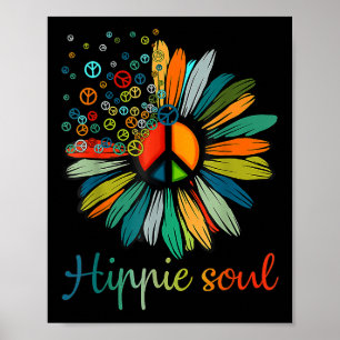 Daisy Peace Sign Hippie Soul Flower Lovers Gifts 