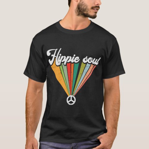 Daisy_Peace_Sign_Hippie_Soul T_Shirt