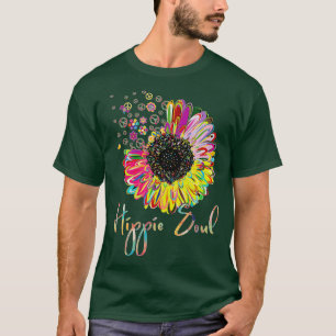 Daisy Peace Sign LOVE Hippie Soul Flower Lovers 60 T-Shirt