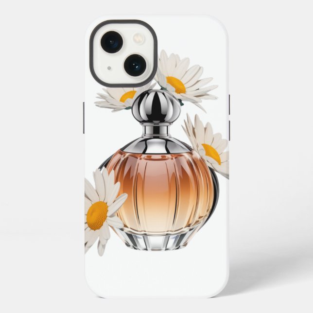 Daisy Perfume Bottle  Iphone Case (Back)