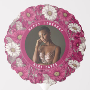 Daisy Petal 50Th Adult Birthday Celebration Balloon