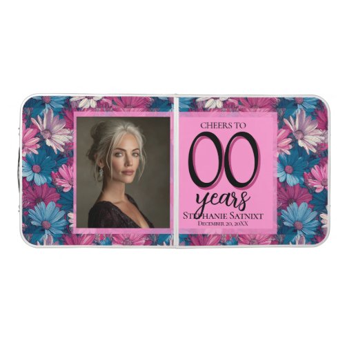 Daisy Petal Fifty Birthday Gifts For Mother Beer Pong Table