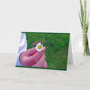 Daisy picking Card