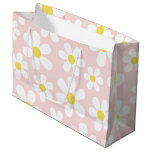 Daisy Pink Large Gift Bag
