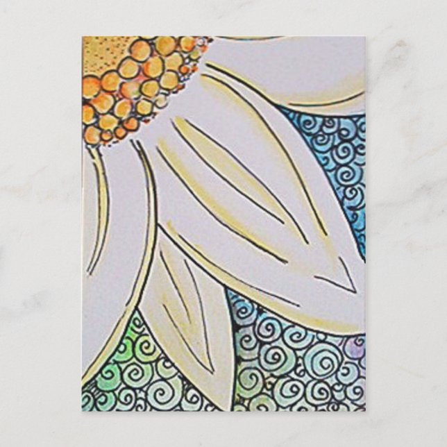 Daisy pop postcard (Front)