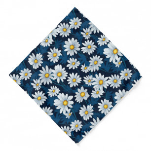 Daisy Print Bandana