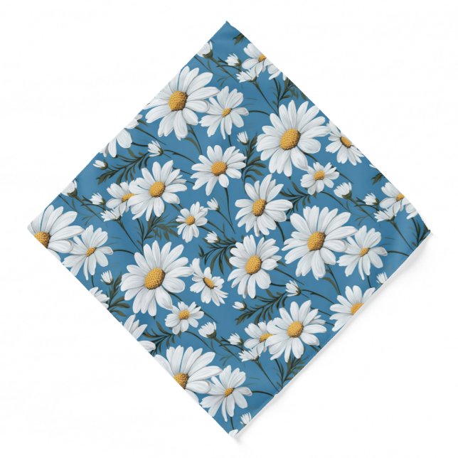Daisy Print Bandana (Front)