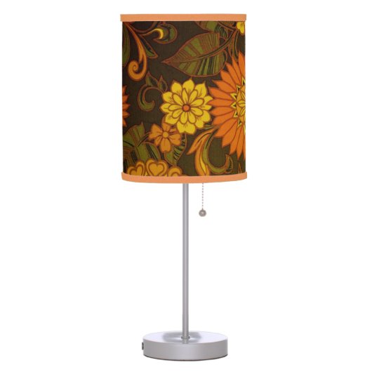 Daisy Print Table Lamp (Left)