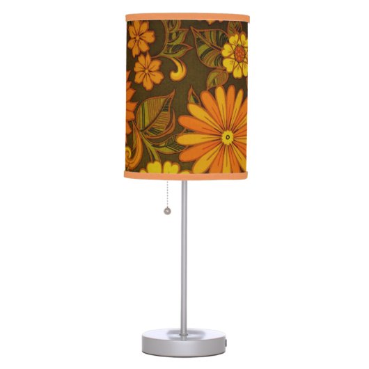 Daisy Print Table Lamp (Right)
