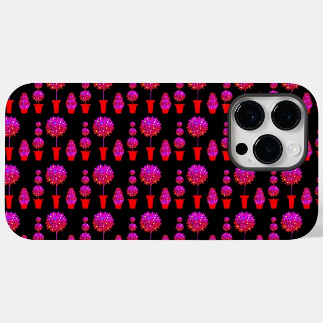 Daisy Puff Topiary Case-Mate iPhone Case (Back (Horizontal))