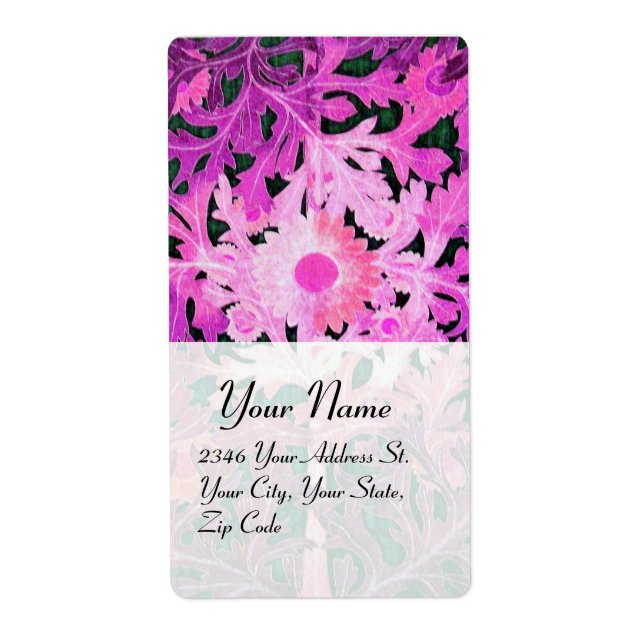 DAISY , purple violet  black Label (Front)