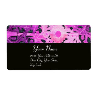 DAISY , purple violet black Label