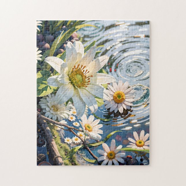 Daisy puzzle  (Vertical)