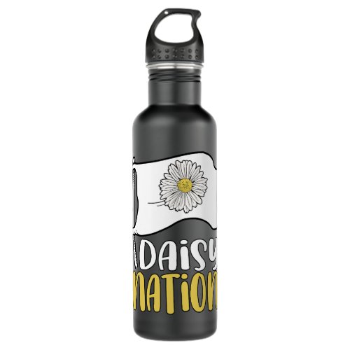 Daisy Queen Gardeners Botanist Flowers Gardening D Stainless Steel Water Bottle