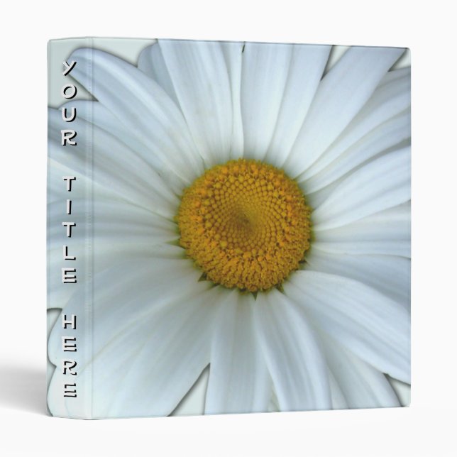 Daisy Recipe Book Flavorites Photo Album Binder (Front/Spine)