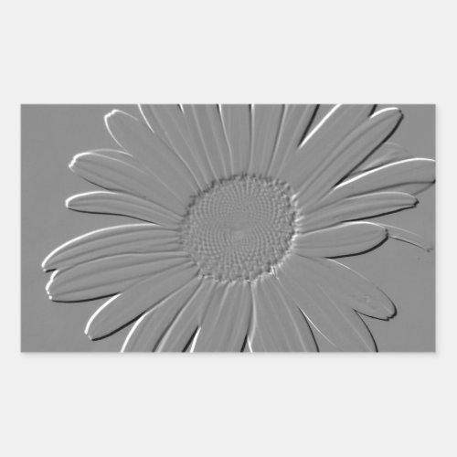 Daisy Rectangular Sticker