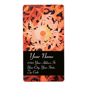 DAISY , red brown black Label