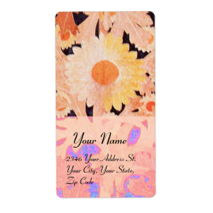 DAISY , red pink blue black Label