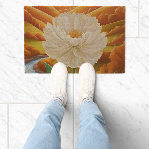 Daisy, River, and Mountain Fiber Doormat