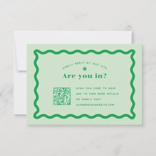 Daisy RSVP with QR Code
