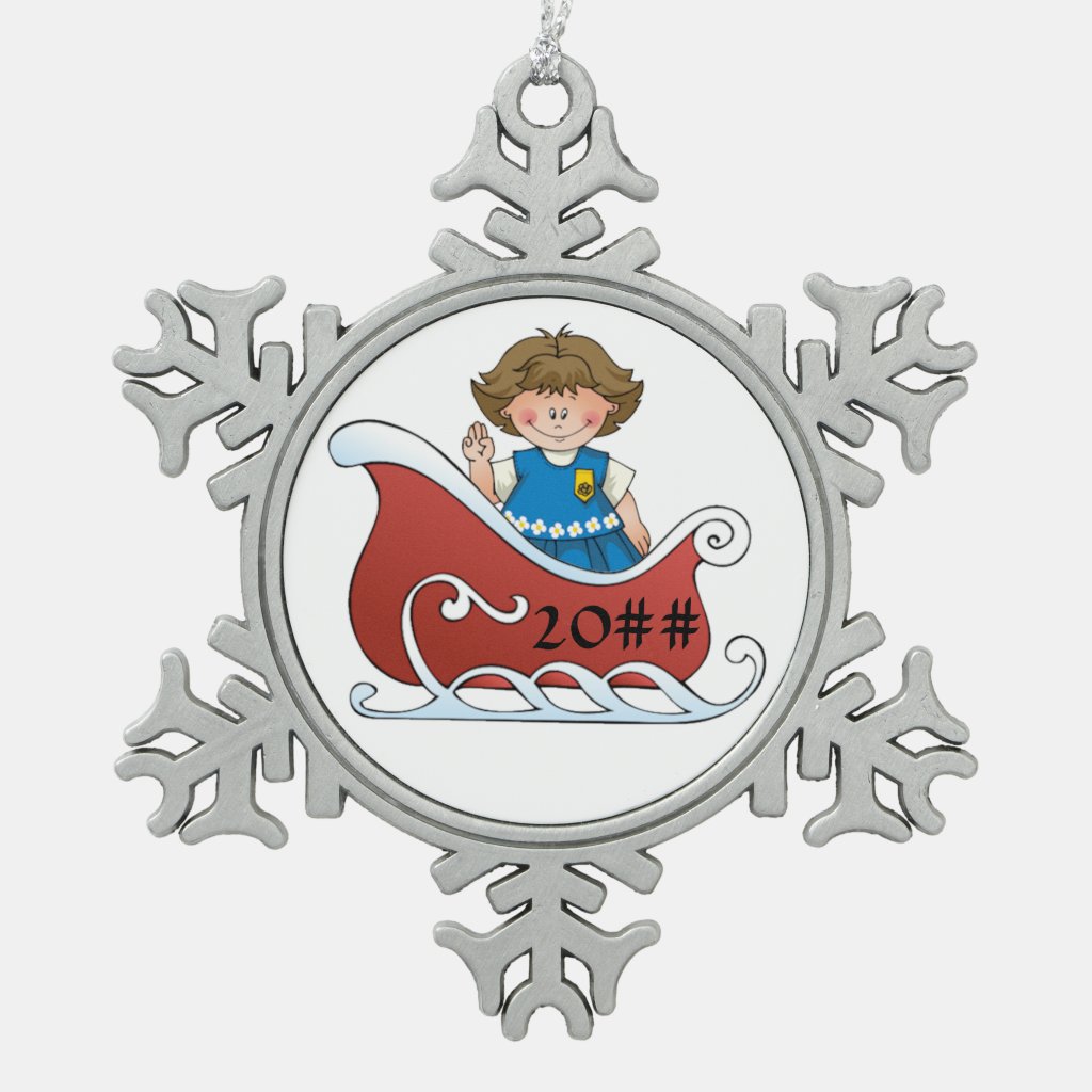 daisy scout ornament